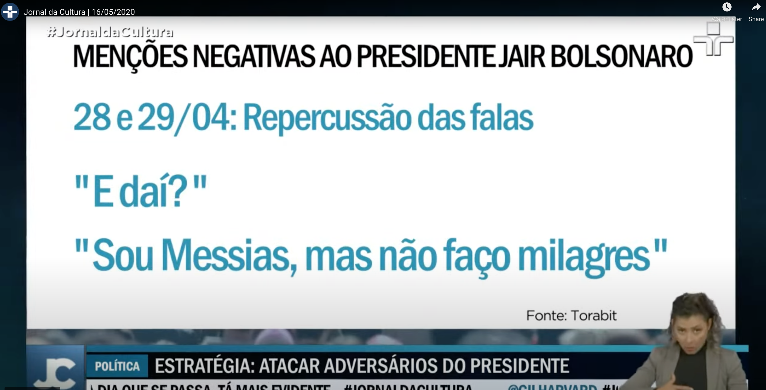 Menções constantes favorecem Bolsonaro