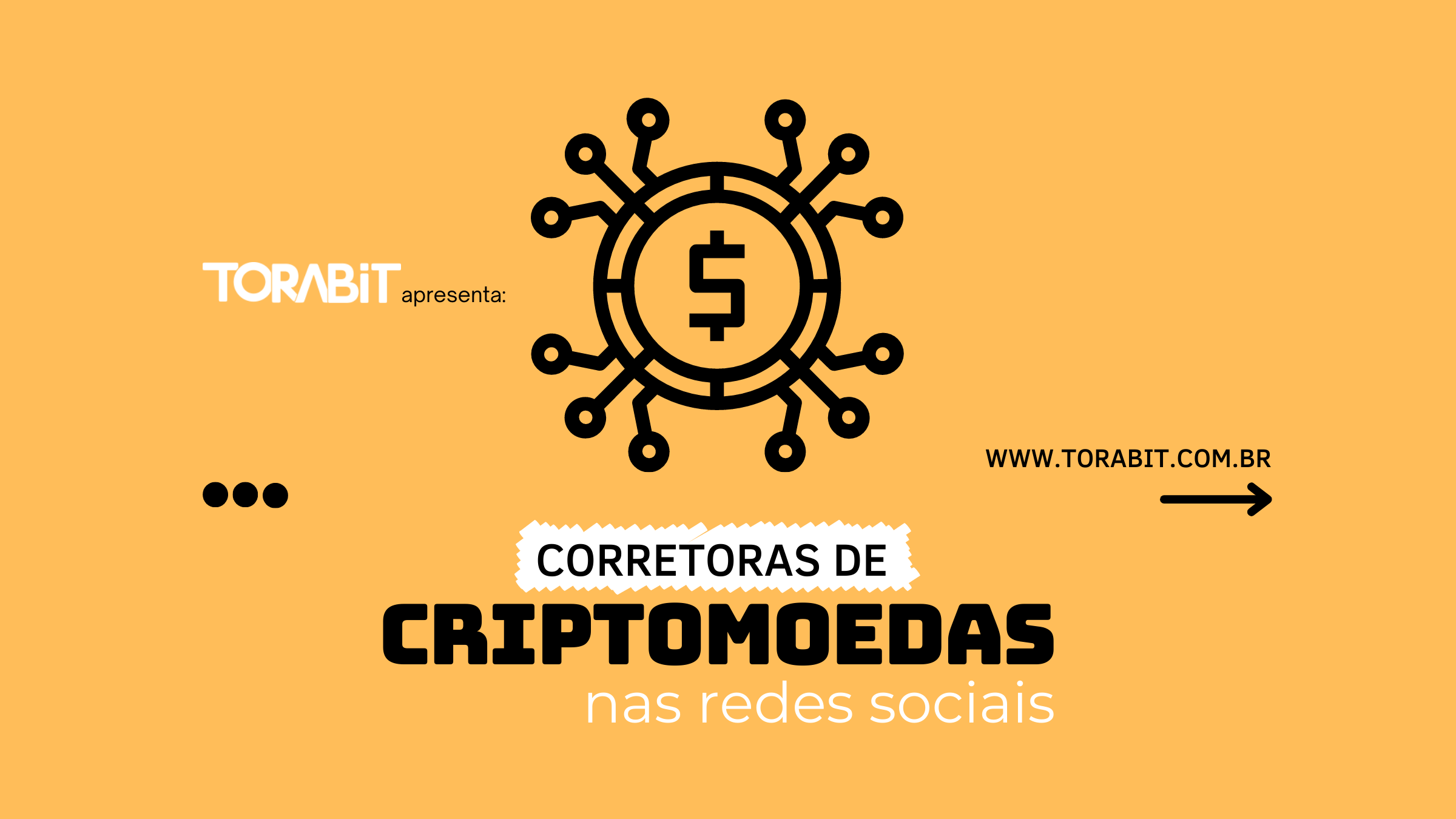 Corretoras de criptomoedas nas redes