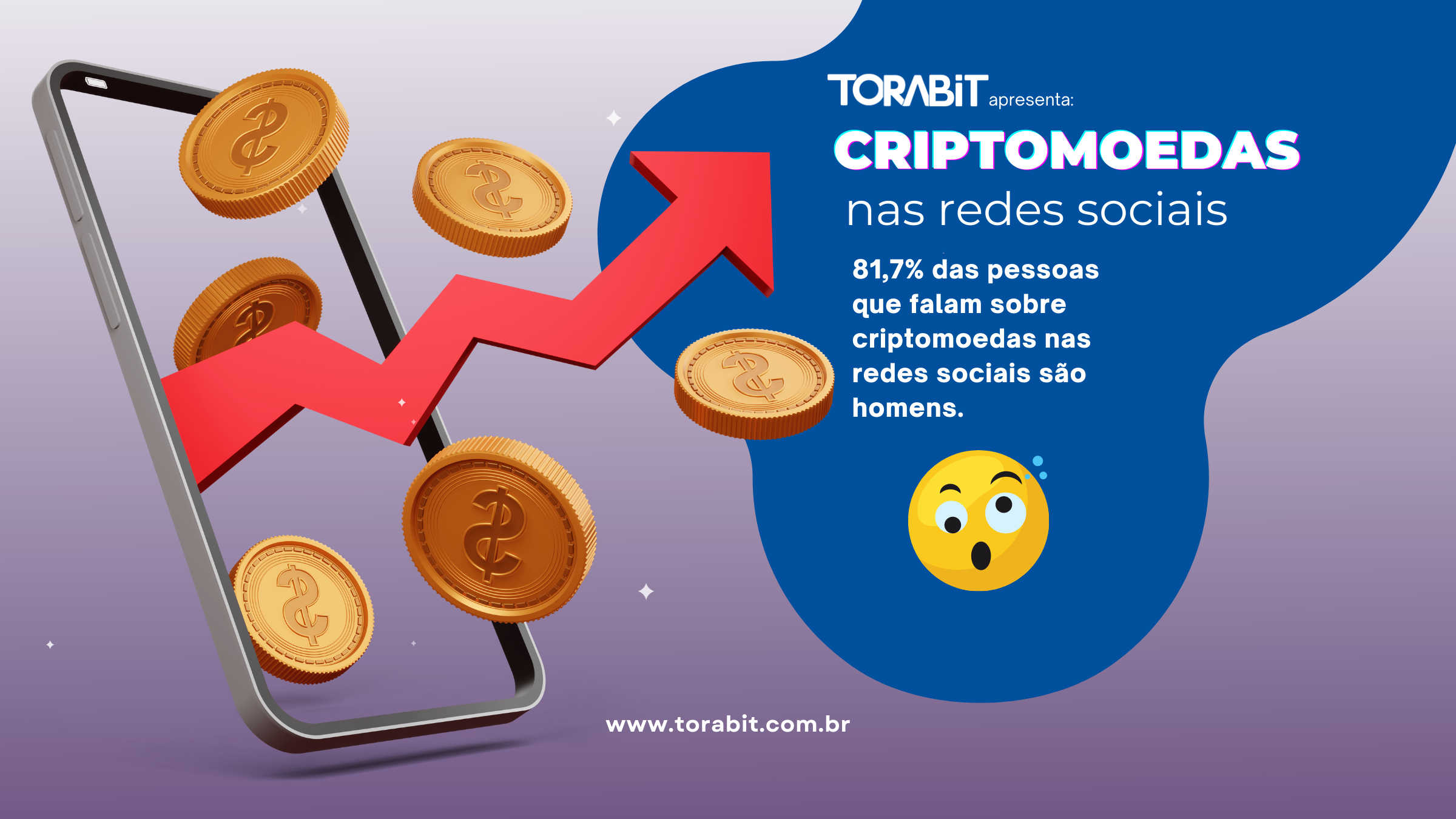 Criptomoedas nas redes sociais