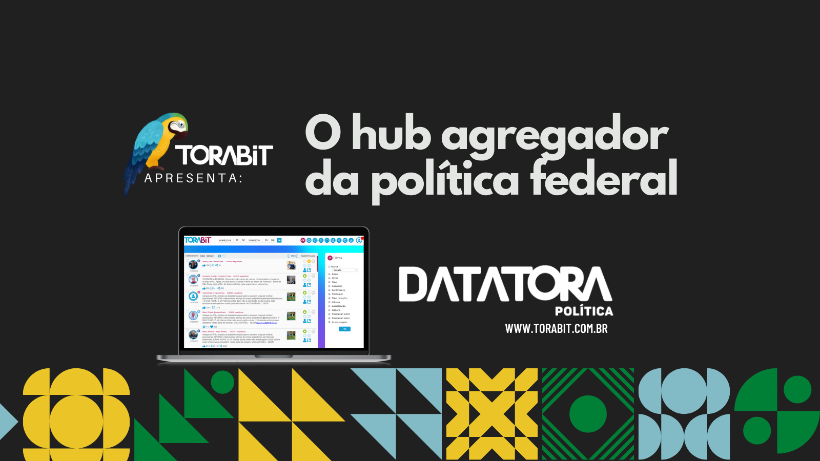 Conheça o  DATATORA POLÍTICA