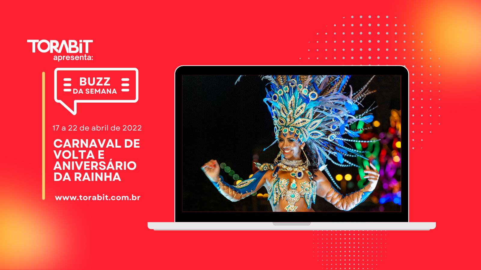 Carnaval de volta e aniversário da rainha marcam a semana nas redes