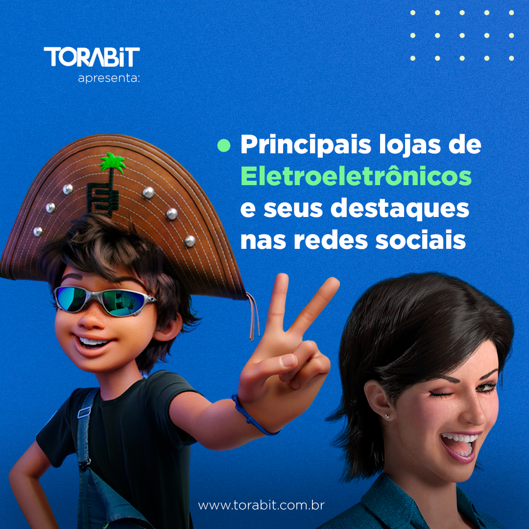 Lojas de eletroeletrônicos em destaque nas redes sociais