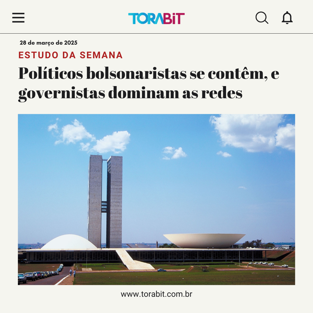 Políticos bolsonaristas se contêm, e governistas dominam as redes