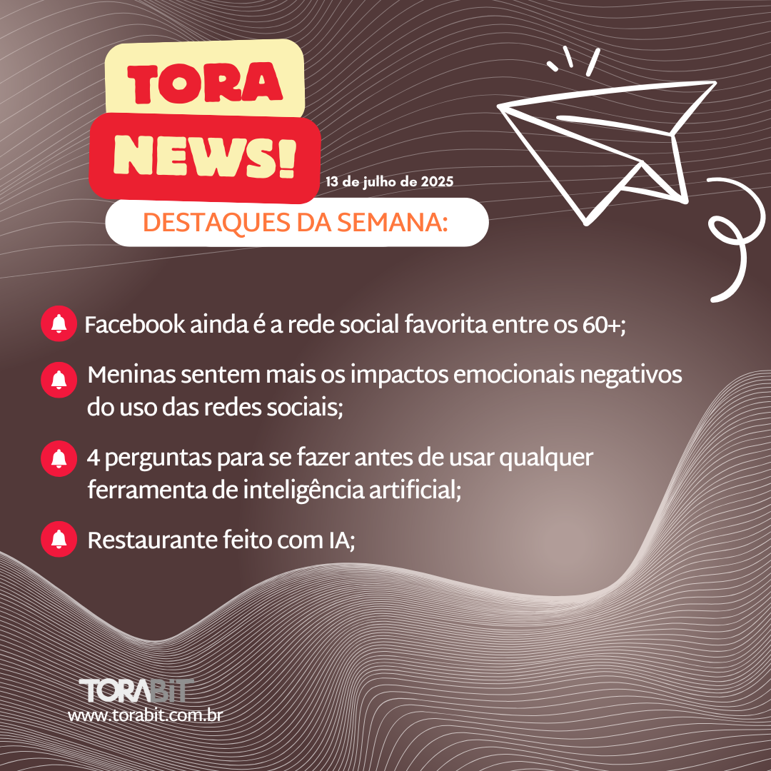 IA na cozinha e Facebook 60+