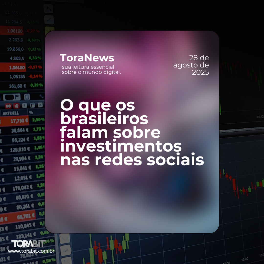 Investimentos em pauta: o que os brasileiros discutem nas redes sociais
