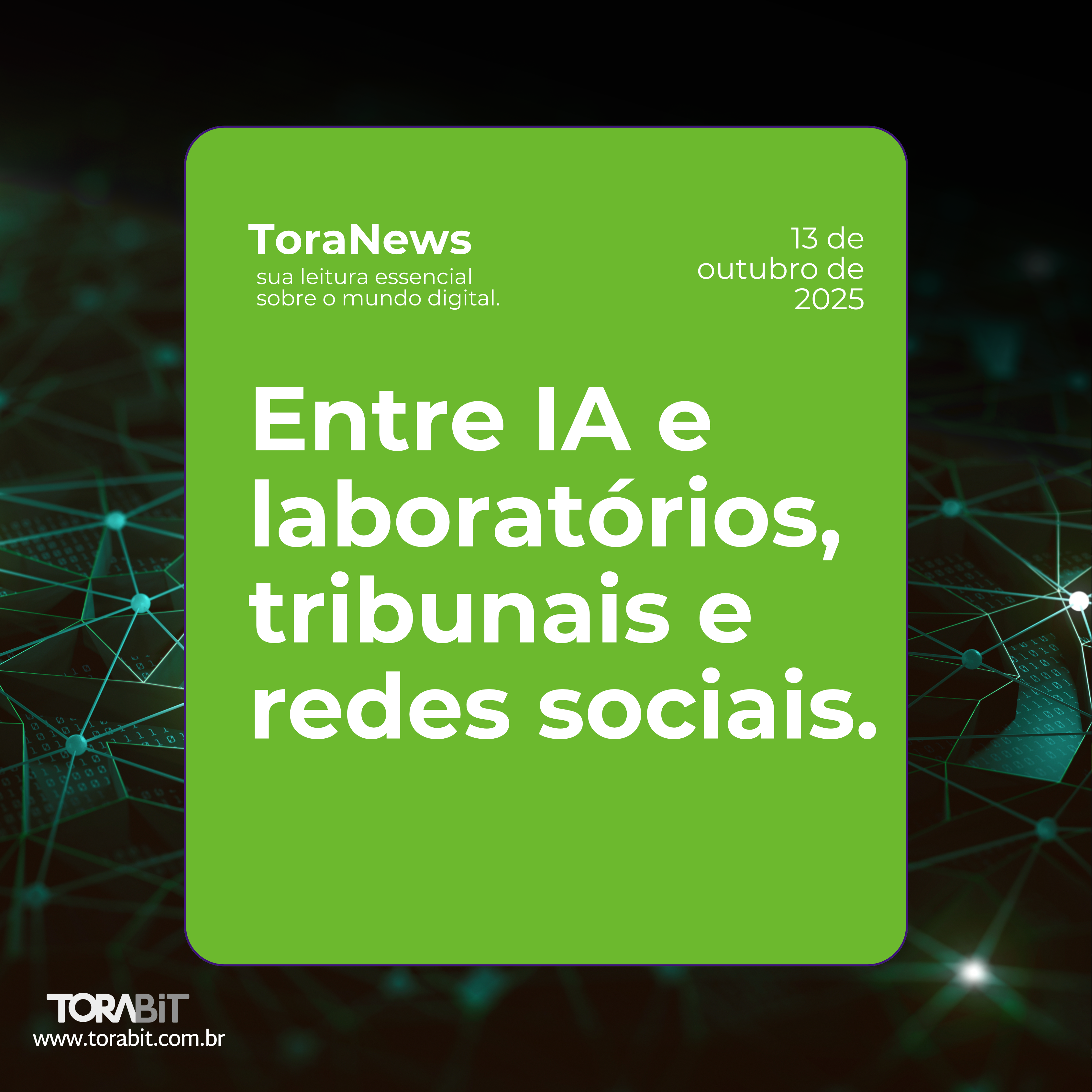 Entre IA e laboratórios, tribunais e redes sociais